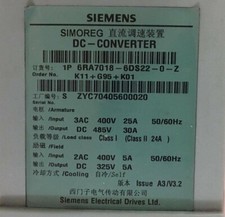 6RA7018-6DS22-0-Z Module, PLC, LCD, Board, Controller
