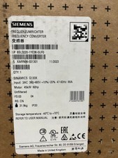 6SL3220-1YE38-0UF0 Module, PLC, LCD, Board, Controller