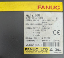 A06B-6114-H109 Control Module by FANUC